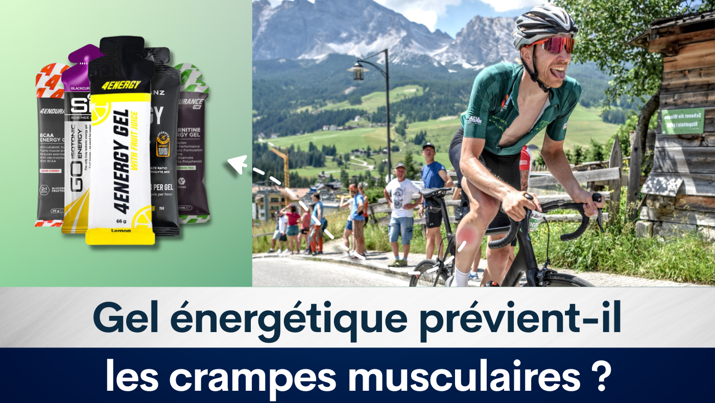 Gel énergétique prévient-il les crampes musculaires ?
