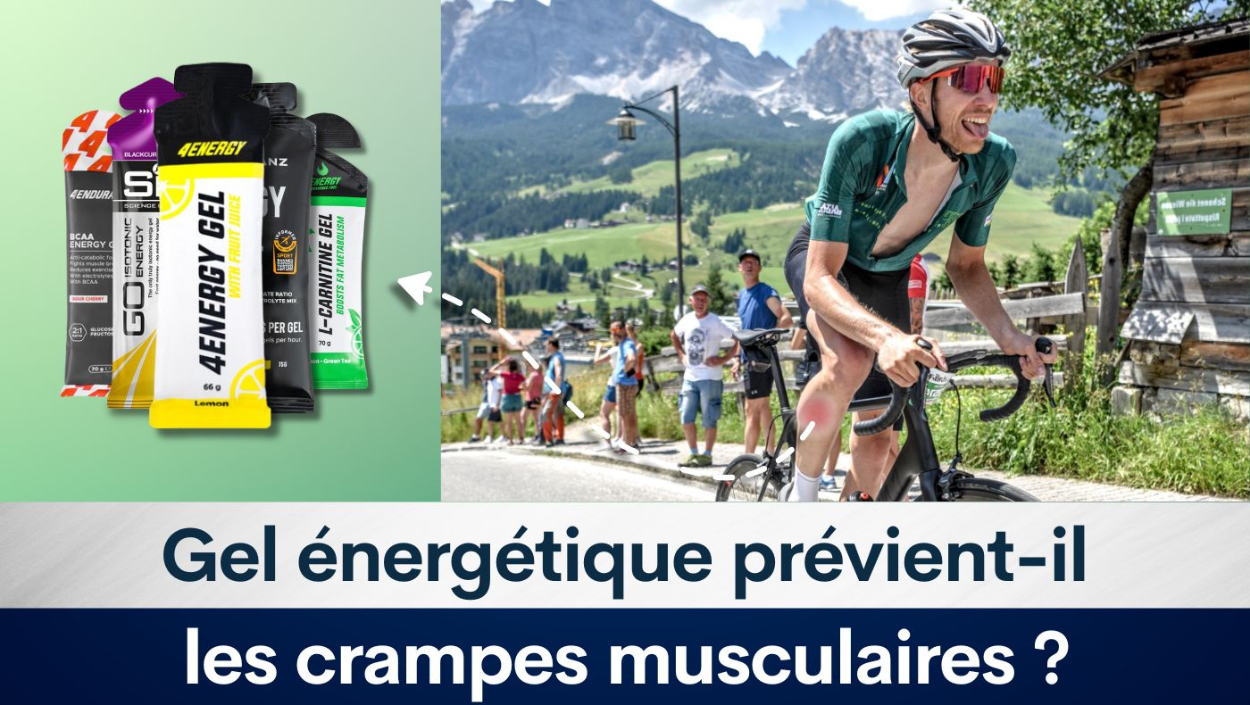 Gel énergétique prévient-il les crampes musculaires ?