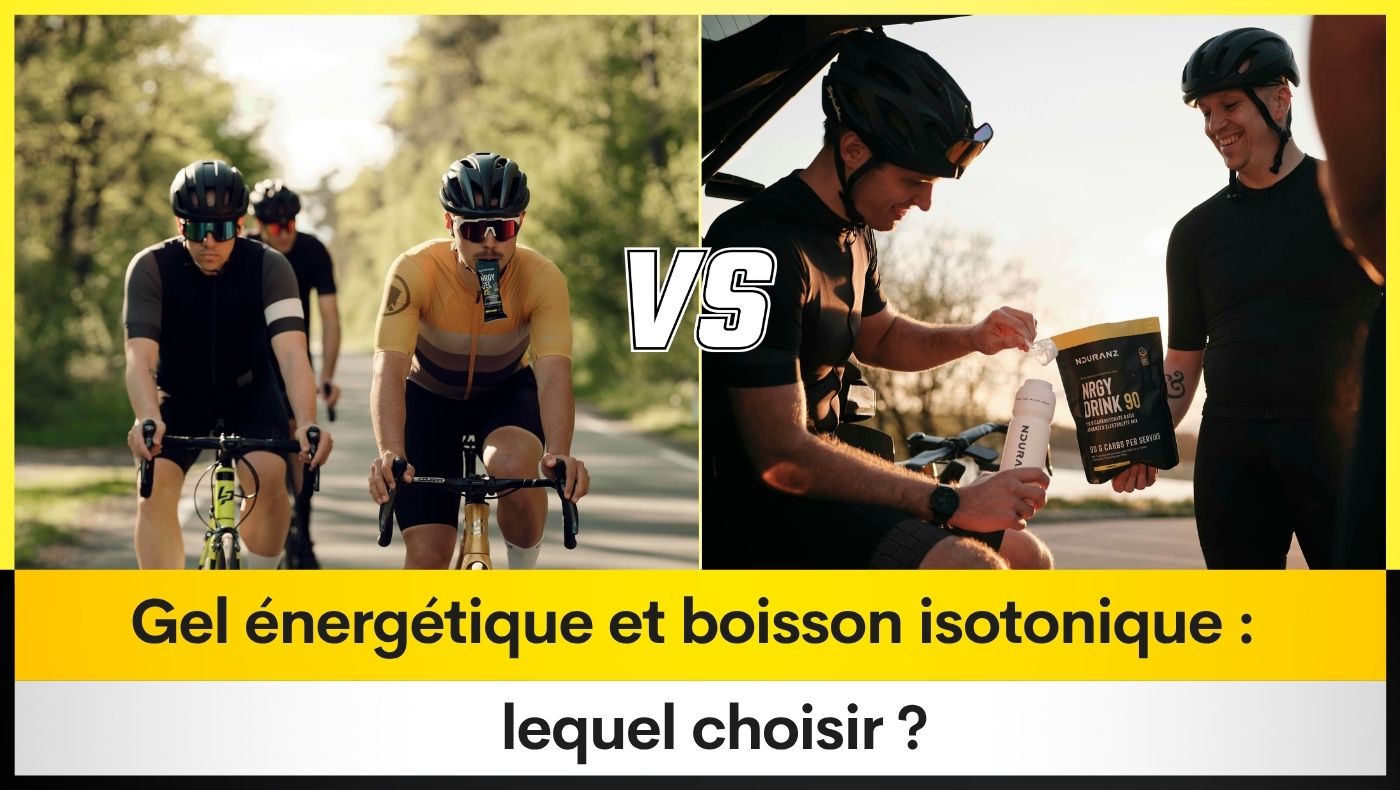 Gel énergétique et boisson isotonique : lequel choisir ?