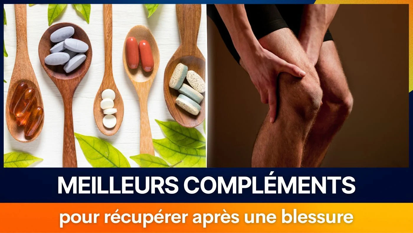 Meilleurs compléments pour récupérer après une blessure