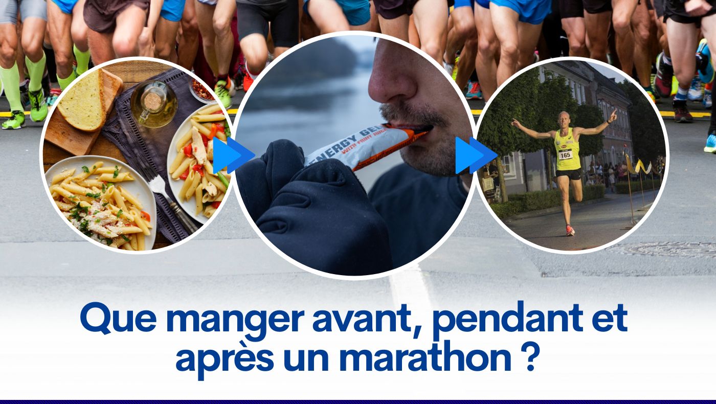 Que manger avant, pendant et après un marathon ?