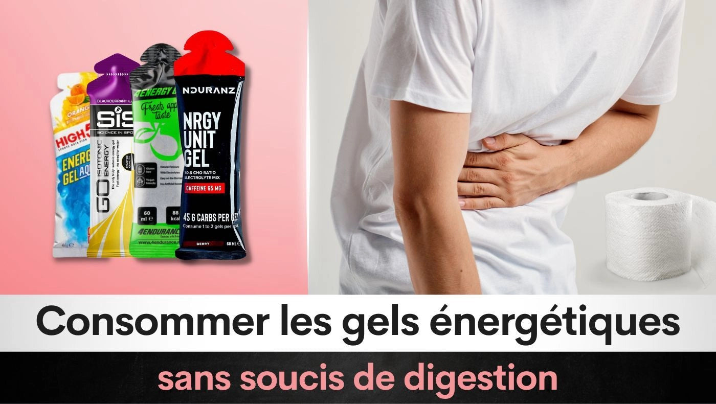 Consommer les gels énergétiques sans soucis de digestion