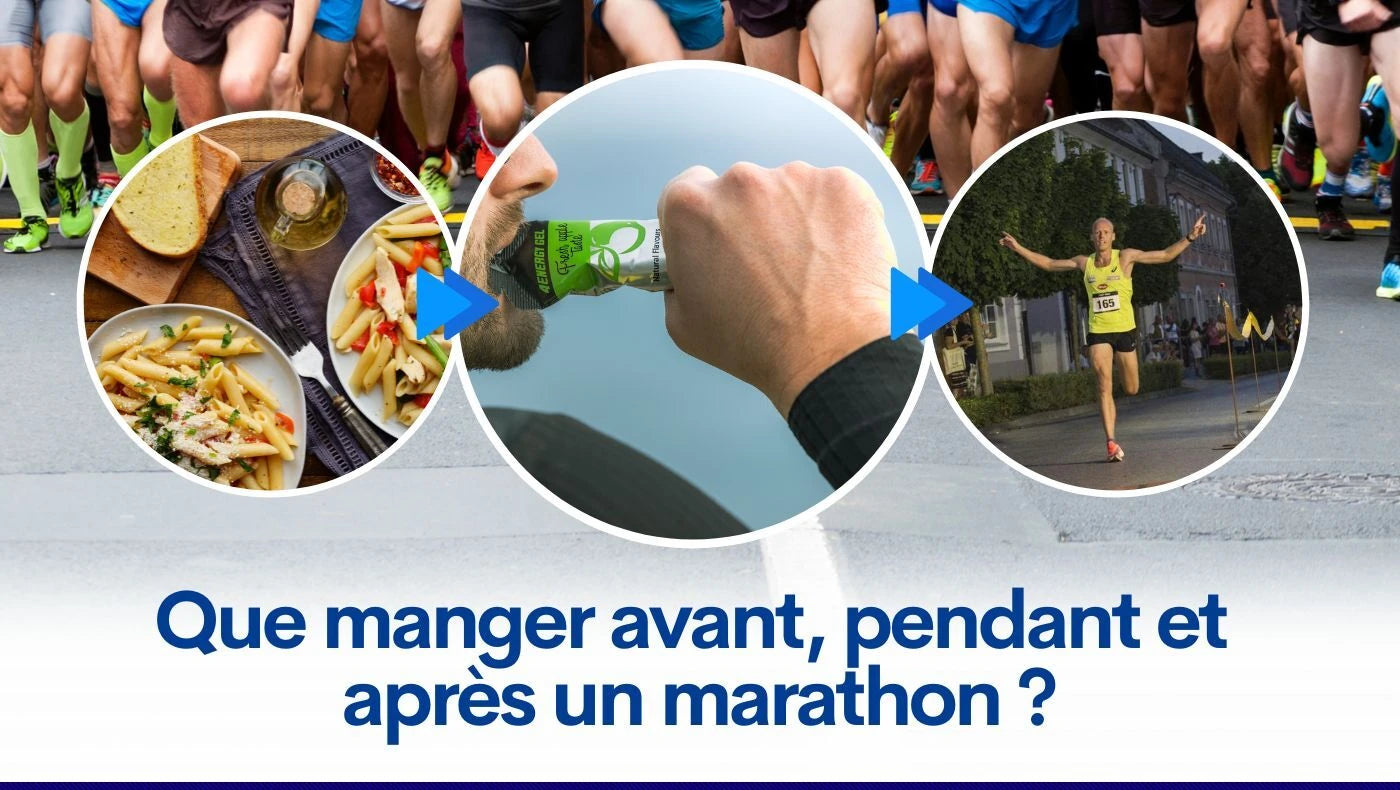 Que manger avant, pendant et après un marathon ?