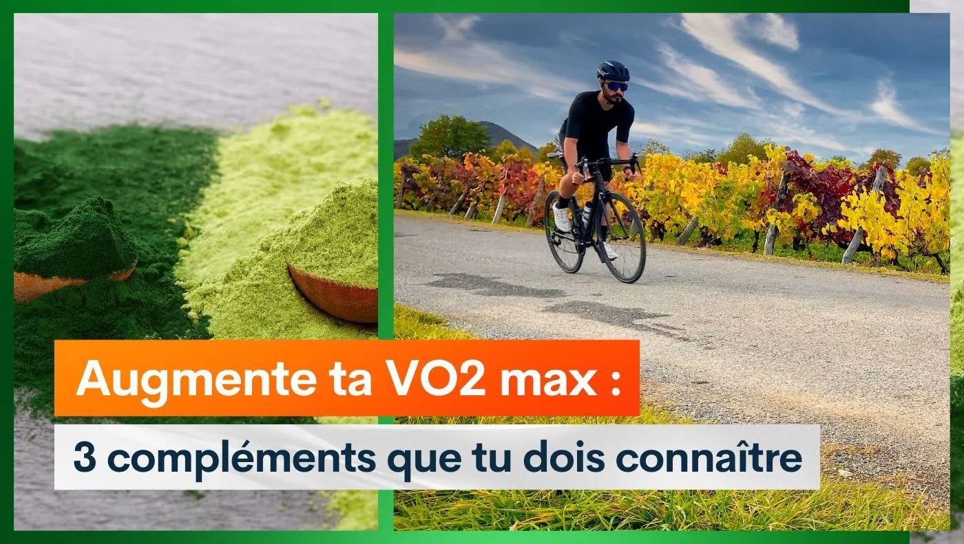 Augmente ta VO2 max : 3 compléments que tu dois connaître