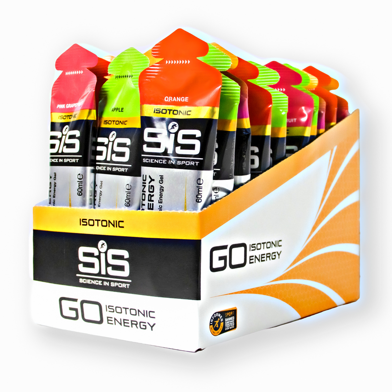 GO Isotonic Energy Gel Box