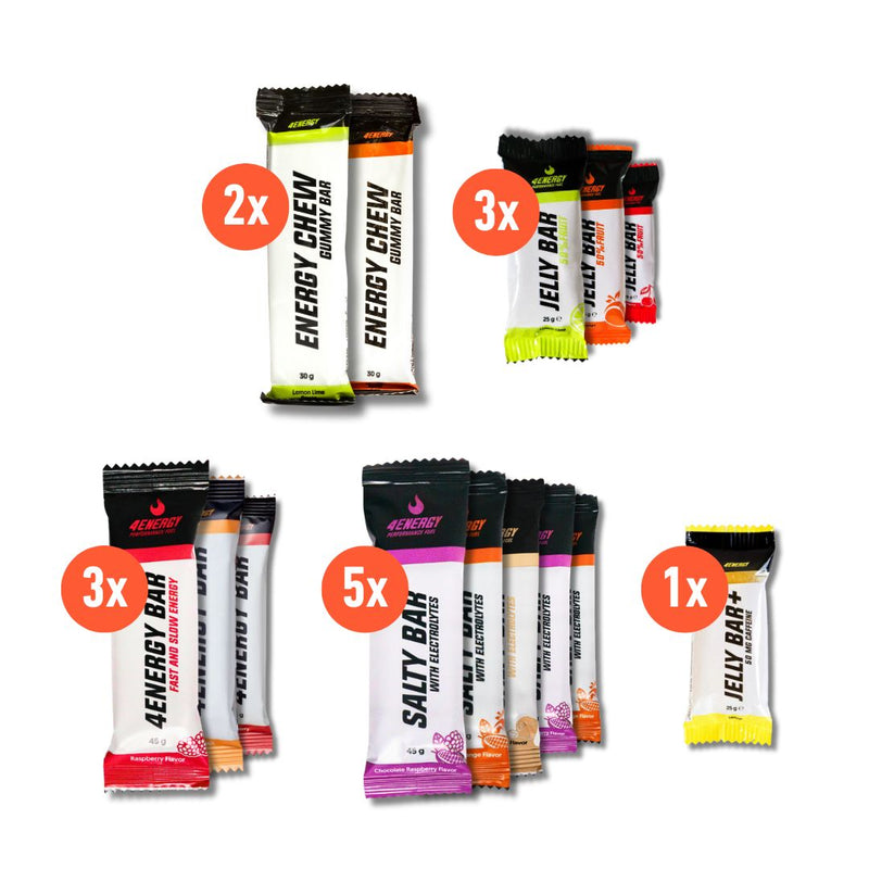 Assortiment de barres énergétiques ⚡