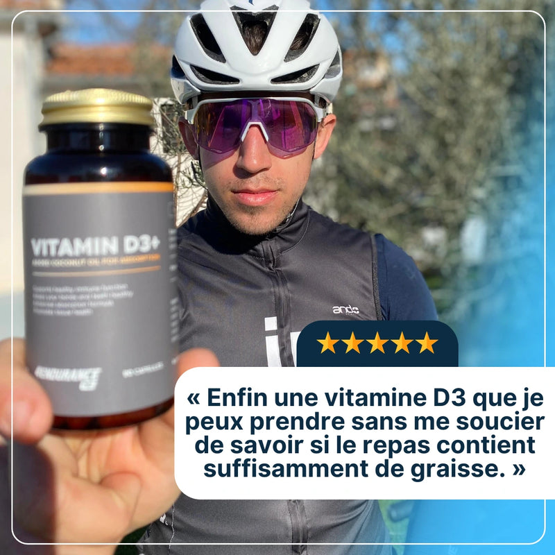 Vitamine D3+ (avec huile de coco)