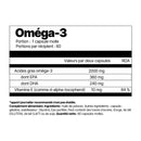 Omega-3 par 4Endurance Pro - complément d'huile de poisson de haute qualité avec 2000 mg d'acides gras Omega-3, dont EPA, DHA et vitamine E, pour la santé cardiovasculaire, la fonction cérébrale et la protection cellulaire.