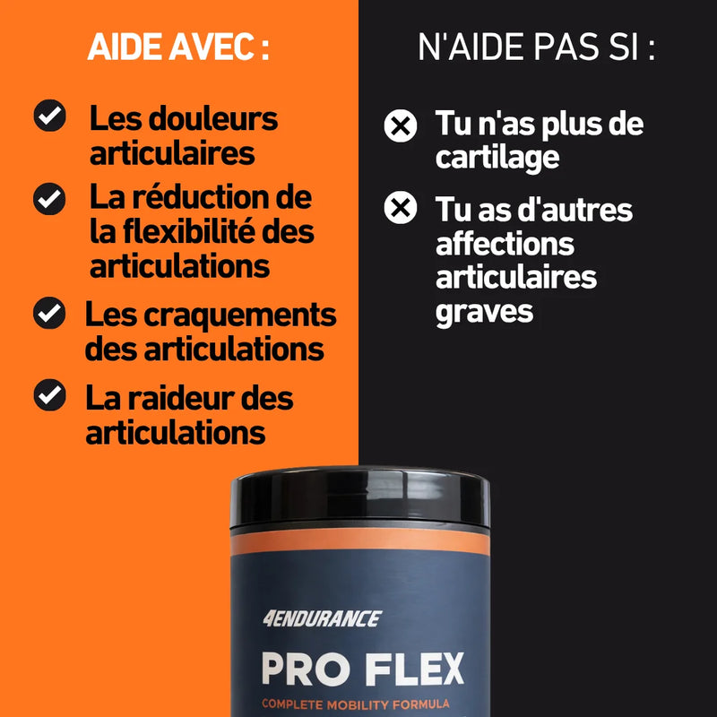Pro Flex : renforce la santé de tes articulations