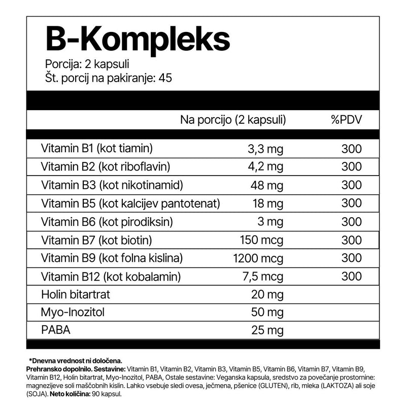 Vitamine B Complexe