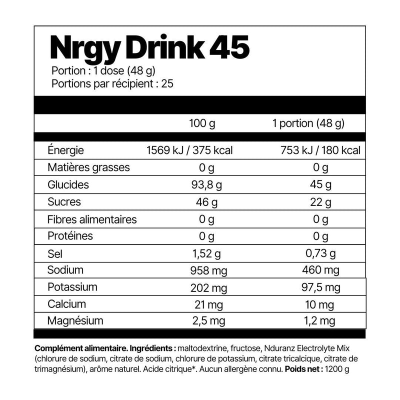 Nrgy Drink 45