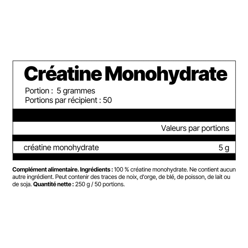 Créatine Monohydrate