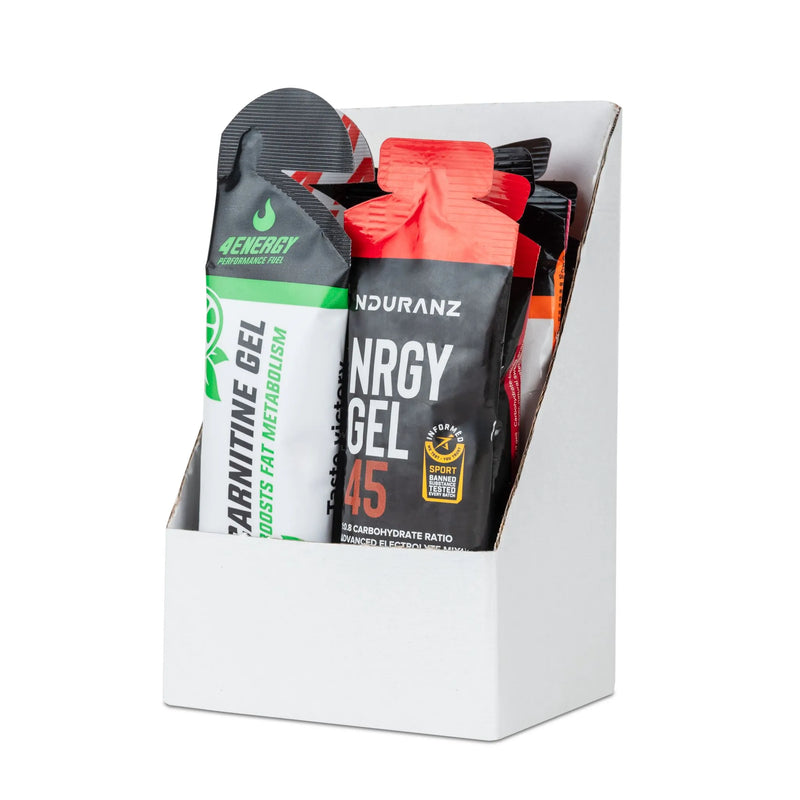 Assortiment de gels énergétiques