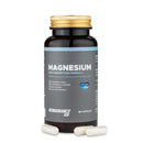 4Endurance Pro Marine Magnesium - 60 gélules 2 + 1 GRATUIT, flacon noir avec bouchon doré, étiquette montrant formule à haute absorption.