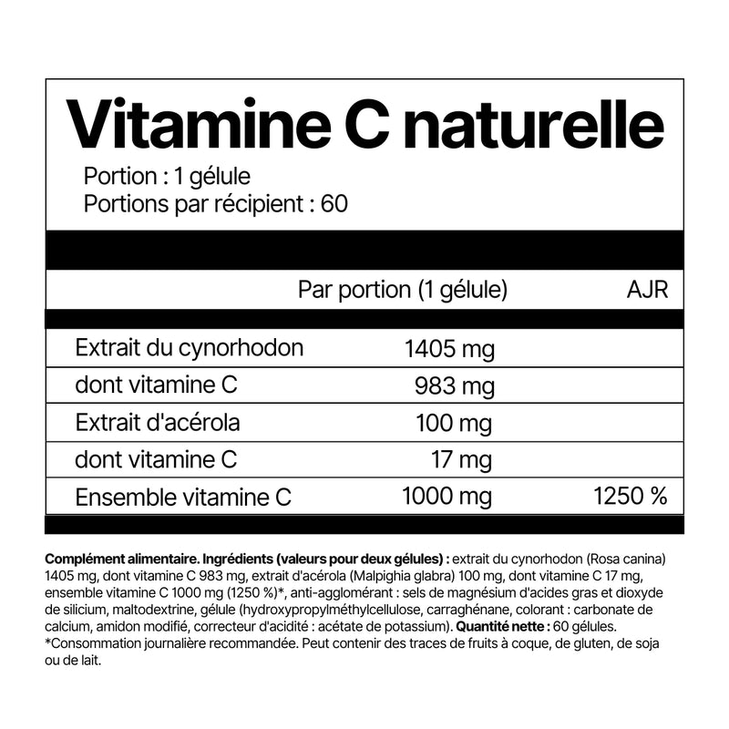 Vitamine C naturelle